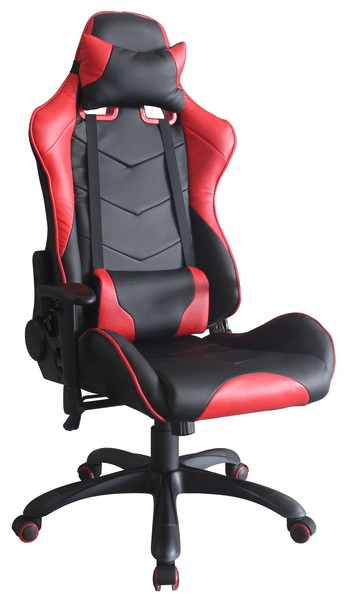 Kancelářské křeslo Individual, černo-červené