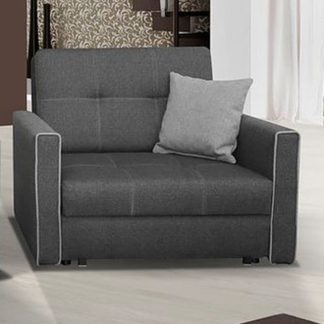 Rozkládací křeslo Viva BIS I Inari 96/91 šedé - FALCO