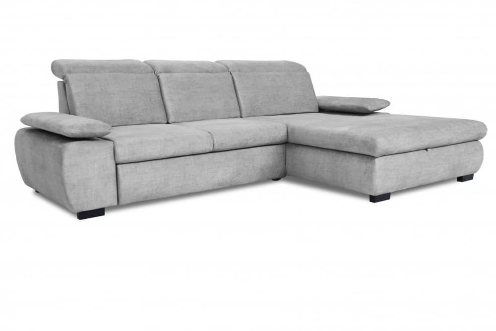 Sedací souprava Bari rohová pravá světle šedá - FALCO