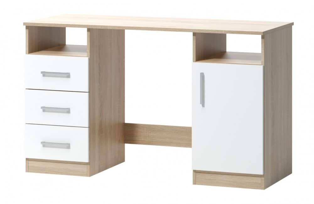 Psací stůl Arta 16 dub sonoma/bílá - FALCO