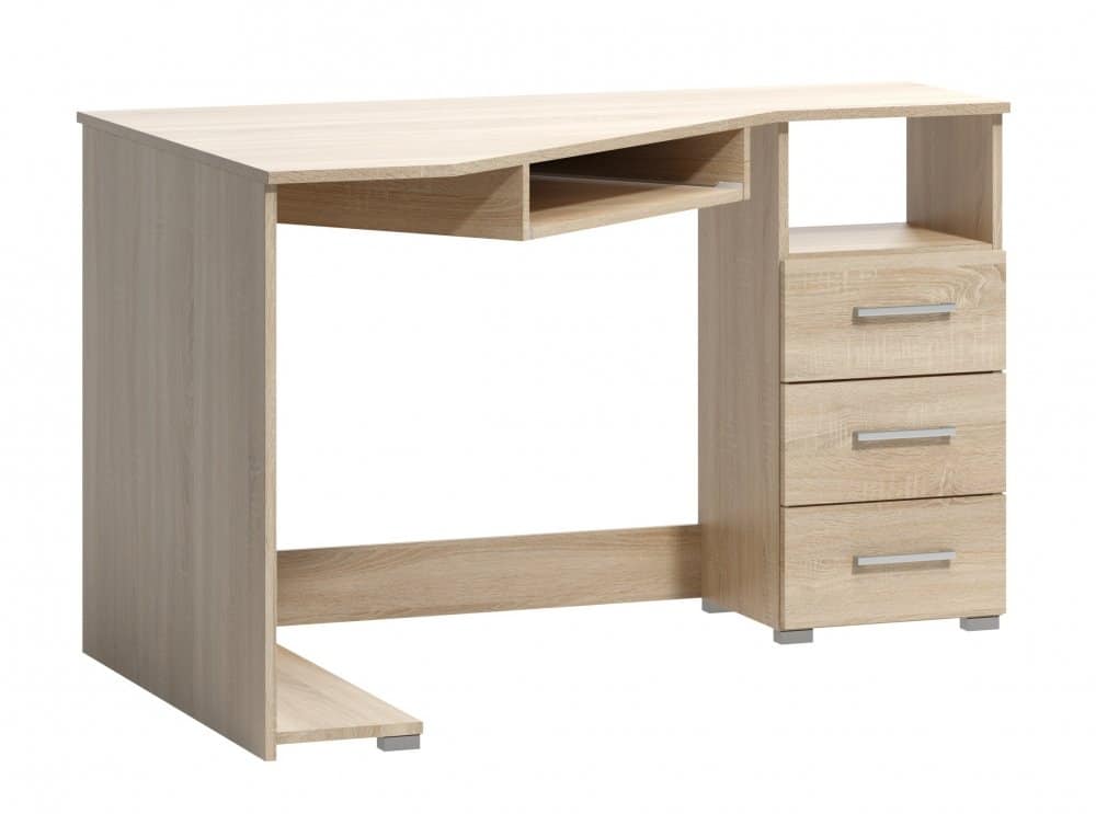 Rohový psací stůl Arta pravý dub sonoma - FALCO