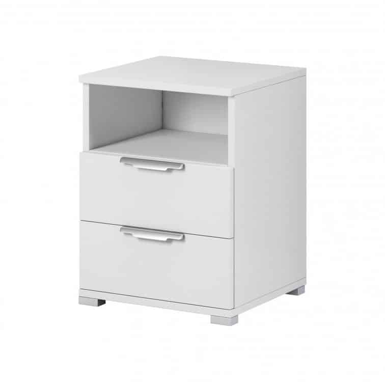 Noční stolek Nea 2S bílý - FALCO