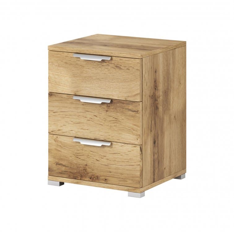 Noční stolek Nea 3S dub wotan - FALCO