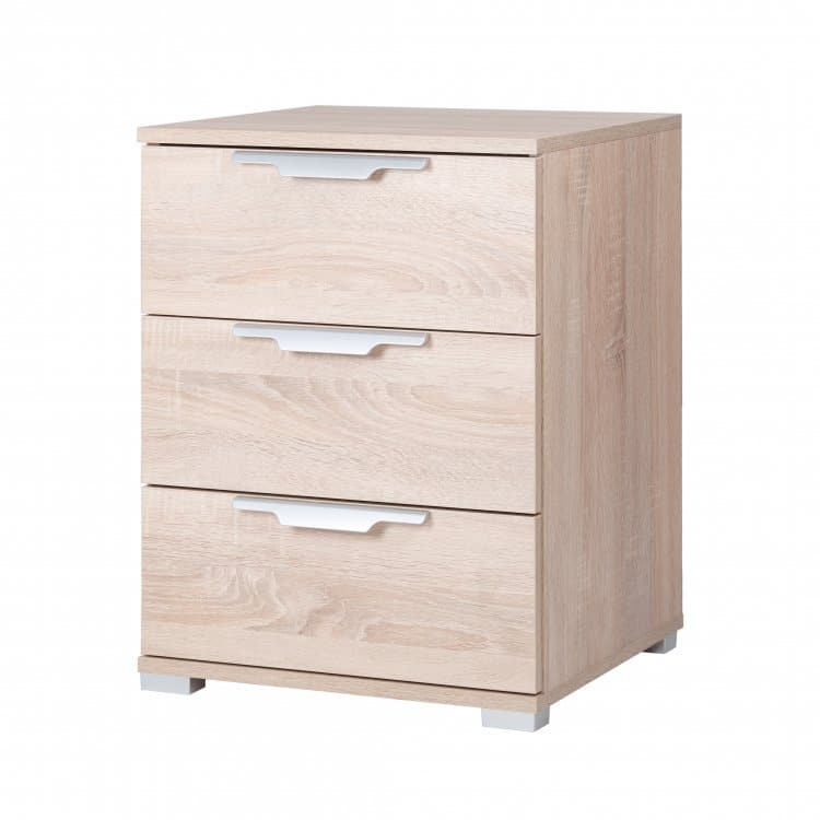 Noční stolek Nea 3S dub sonoma - FALCO