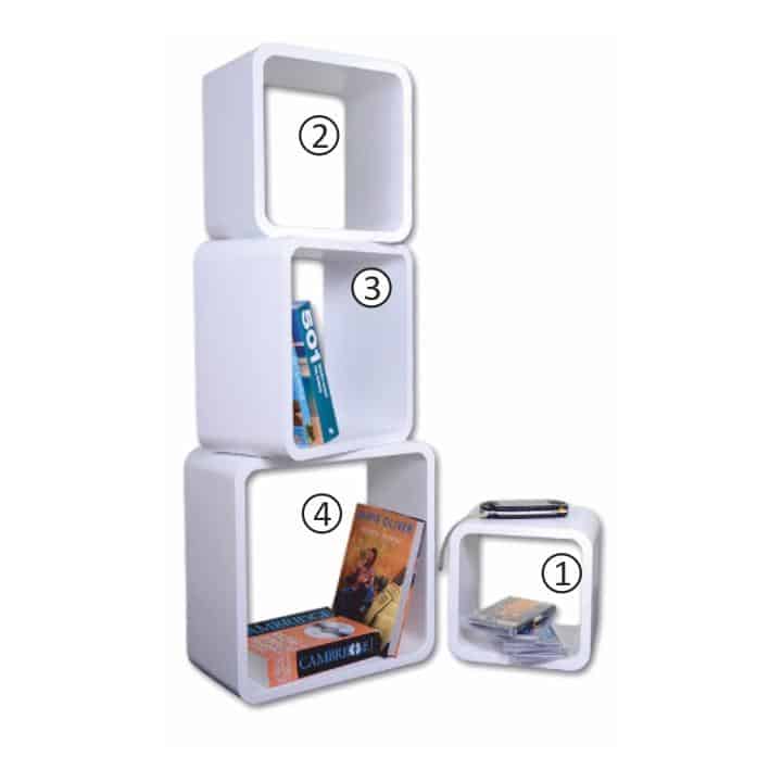 Police DIDO 4ks bílá  Tempo Kondela