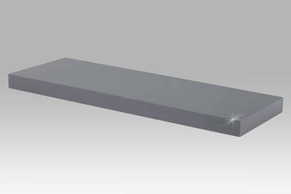 Nástěnná polička P-001 GREY šedá Autronic