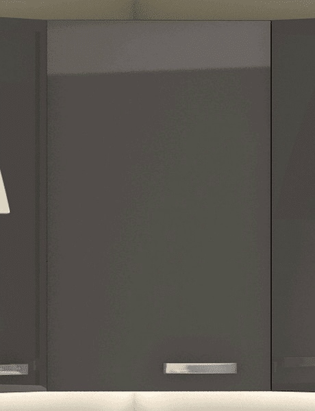 Horní rohová kuchyňská skříňka Grey 60NAR