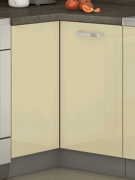 Dolní rohová kuchyňská skříňka Karmen 90DN