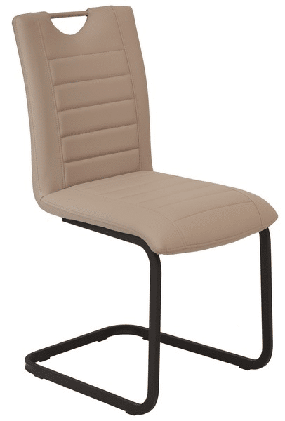 Jídelní židle Aruba 2, cappuccino ekokůže