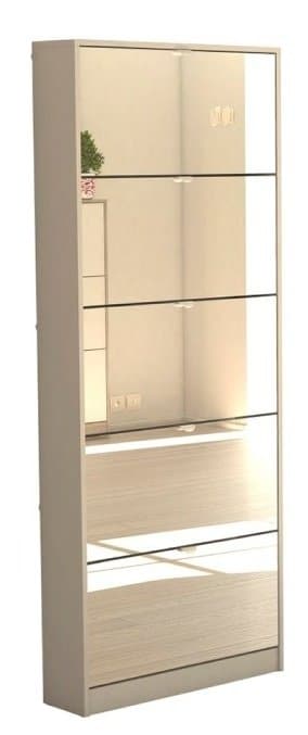 Botník se zrcadlem Bright 70052 dub sonoma - TVI