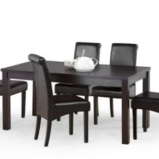 Jídelní stůl ERNEST 2 160/200 wenge Halmar