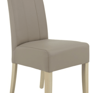 Jídelní židle Jasmin 1, béžová ekokůže