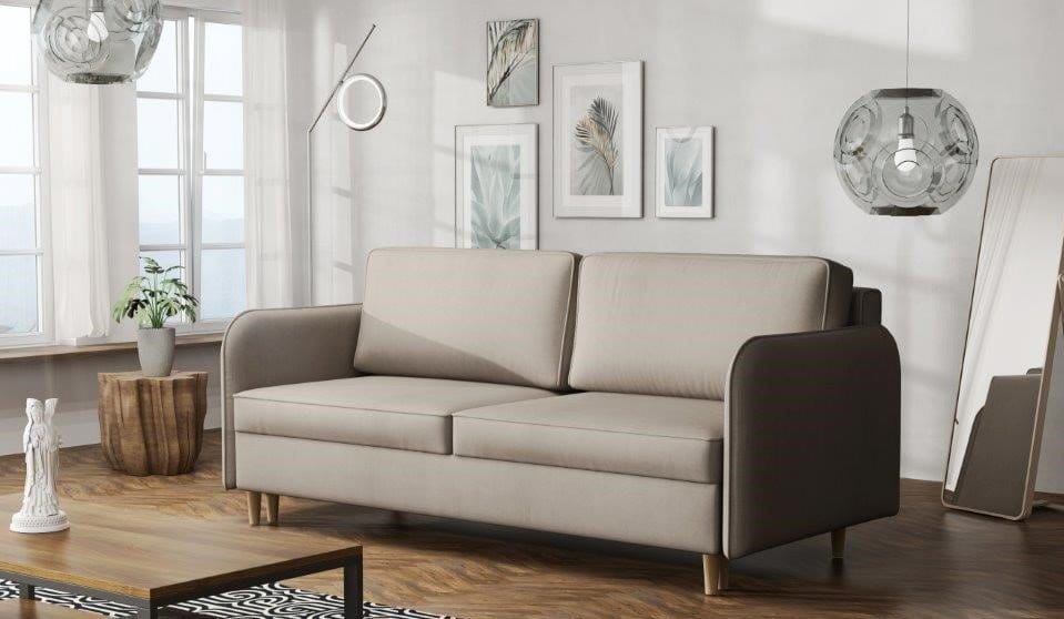 Pohovka Gaja světle hnědá - FALCO