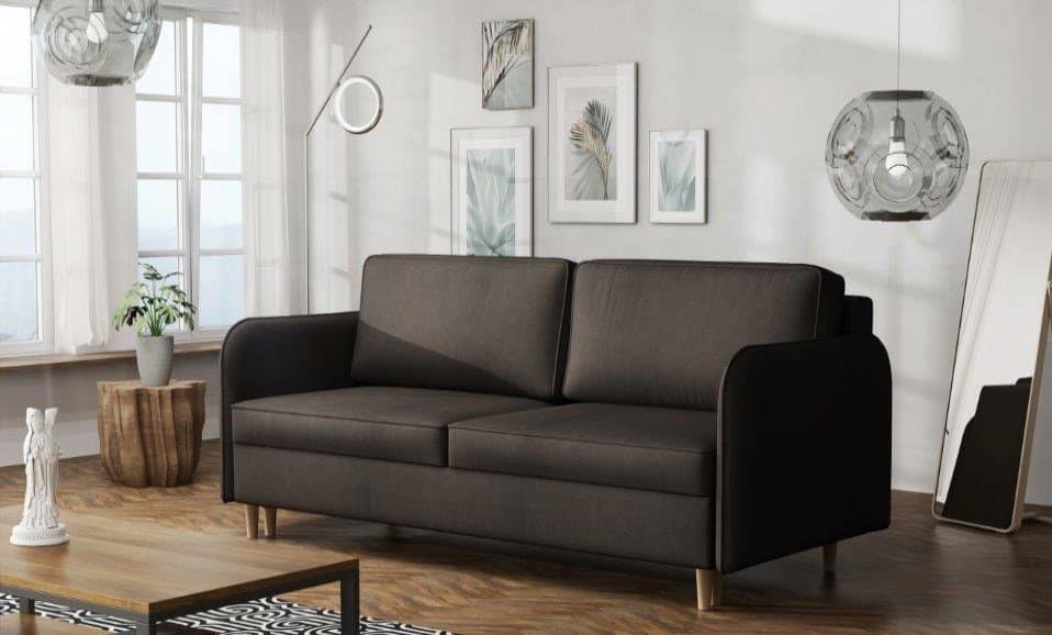 Pohovka Gaja hnědá - FALCO