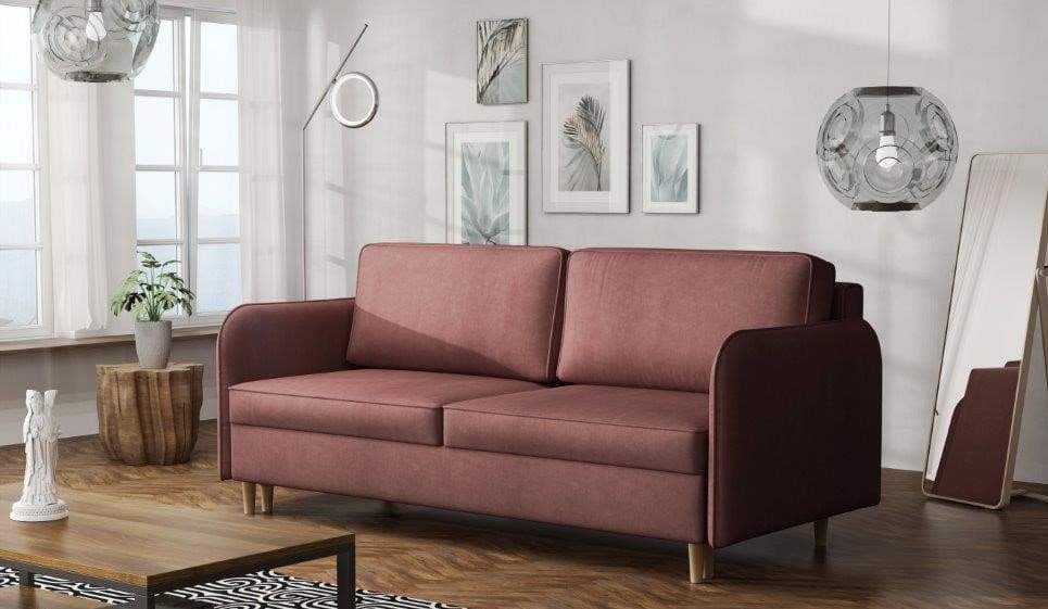 Pohovka Gaja růžová - FALCO