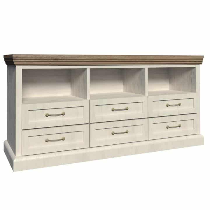 RTV stolek ROYAL RS sosna nordická / dub divoký Tempo Kondela