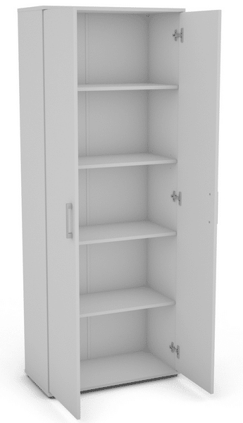 Víceúčelová policová skříň Nitro 3, bílá