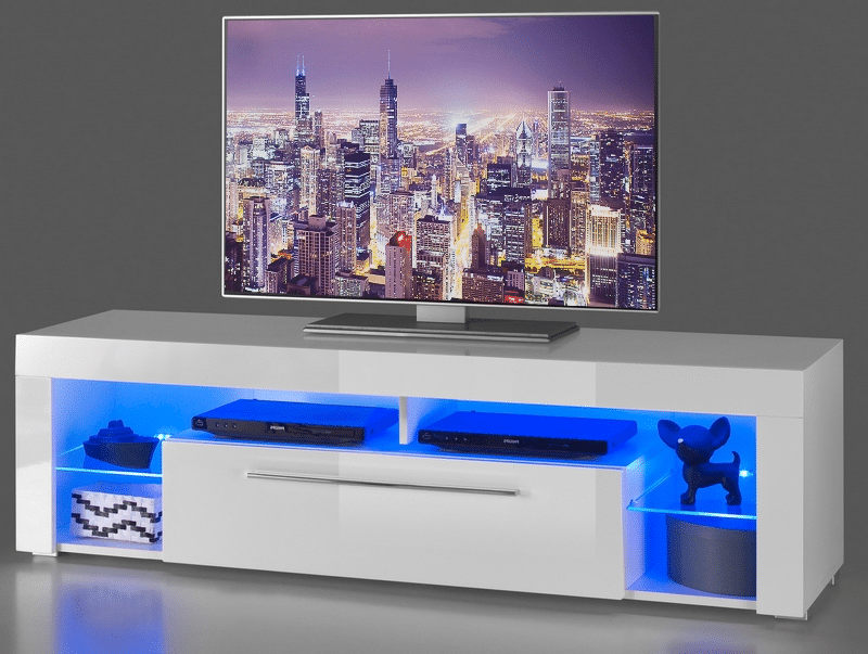 TV stolek Goal 1, s osvětlením