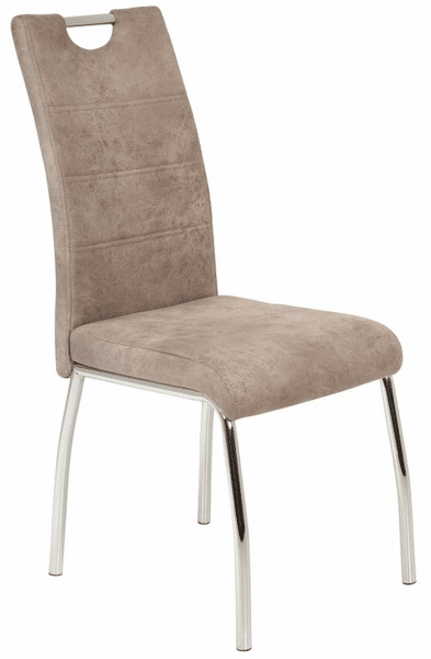 Jídelní židle Susi 2, béžová vintage látka