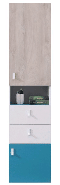 Vysoký regál/skříňka Planet 4