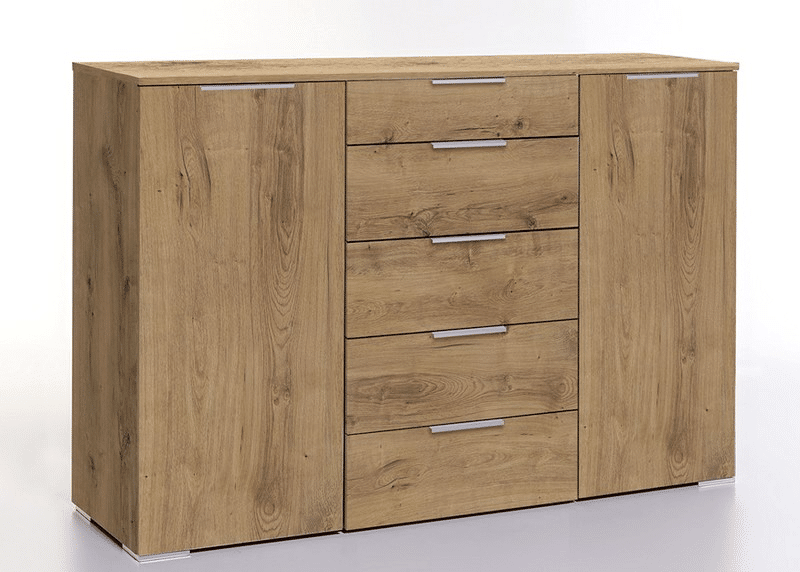 Komoda Level Up, prkenný dub
