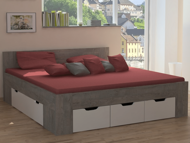 Postel Astral 72 180x200 cm, dub ribbeck