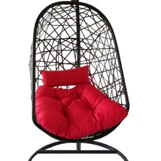 MEXICO závěsné křeslo ČERNÉ ROJAPLAST