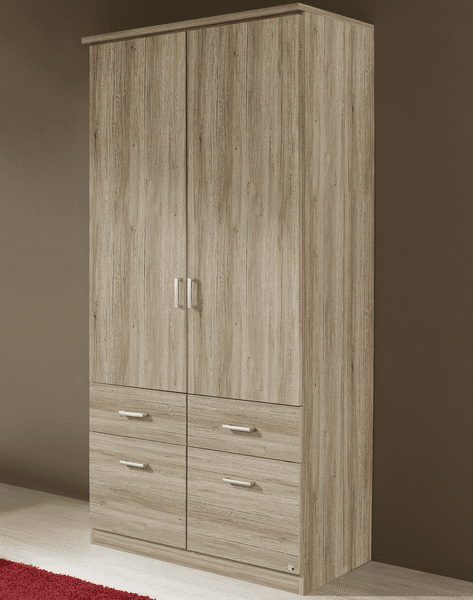 Šatní skříň Bremen, 91 cm, dub san remo