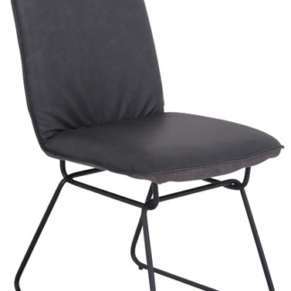 Jídelní židle Henrieta, tmavě šedá/šedá