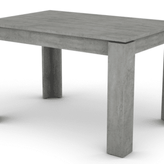 Jídelní stůl Inter 120x80 cm, šedý beton