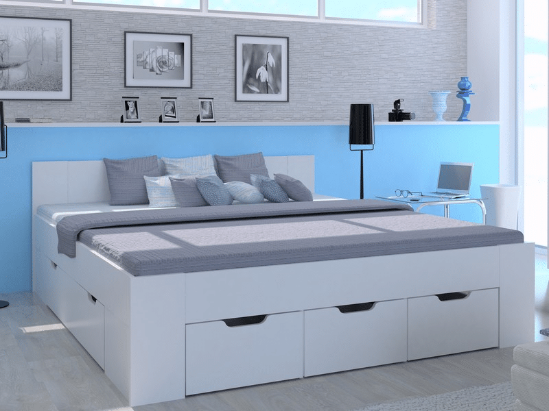 Postel Astral 70 140x200 cm, bílá