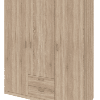Šatní skříň Mega 140, dub sonoma