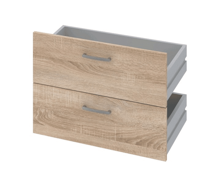 Sada zásuvek (2 ks) Mega 180, dub sonoma