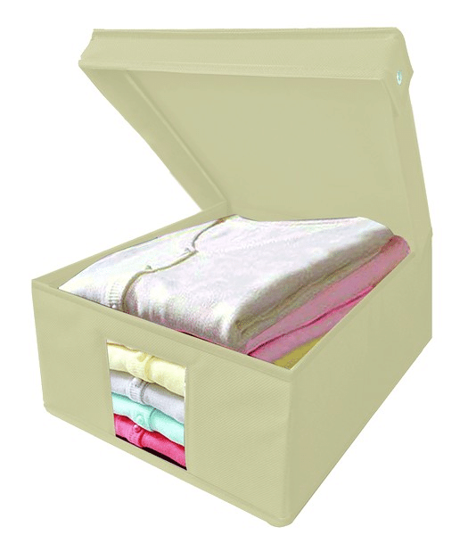 Úložný box Cover, vel. M, béžový