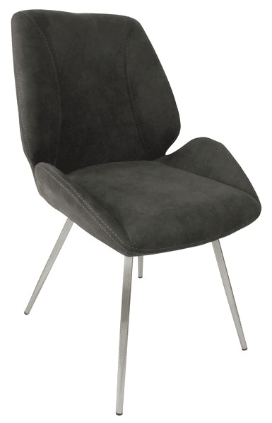 Jídelní židle Rose, tmavě šedá
