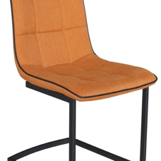 Jídelní židle Ravenna, oranžová látka