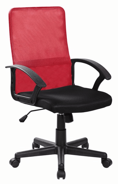Kancelářské křeslo Maryland, černé/červené