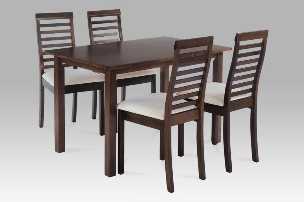 Jídelní set 1+4 AUT-4000 Autronic Ořech