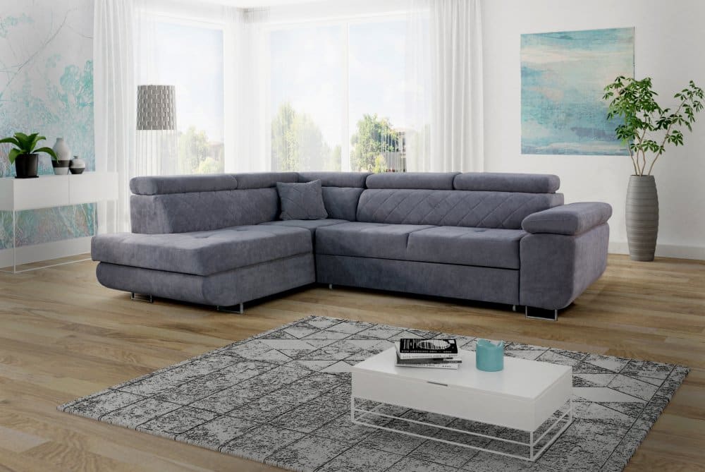 Sedací souprava Laguna levá světle šedá - FALCO