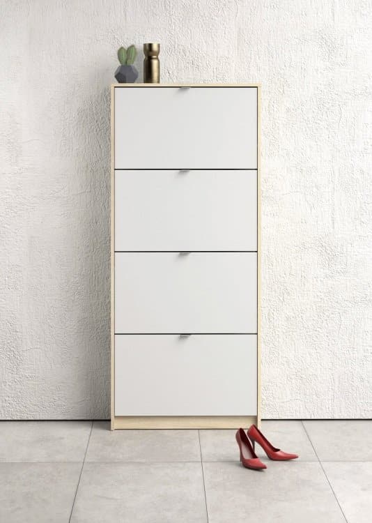 Botník Shoes 59007 dub sonoma/bílá - TVI