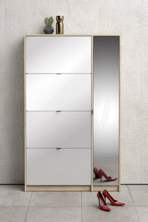 Botník Shoes 59009 dub sonoma/bílý lesk - TVI