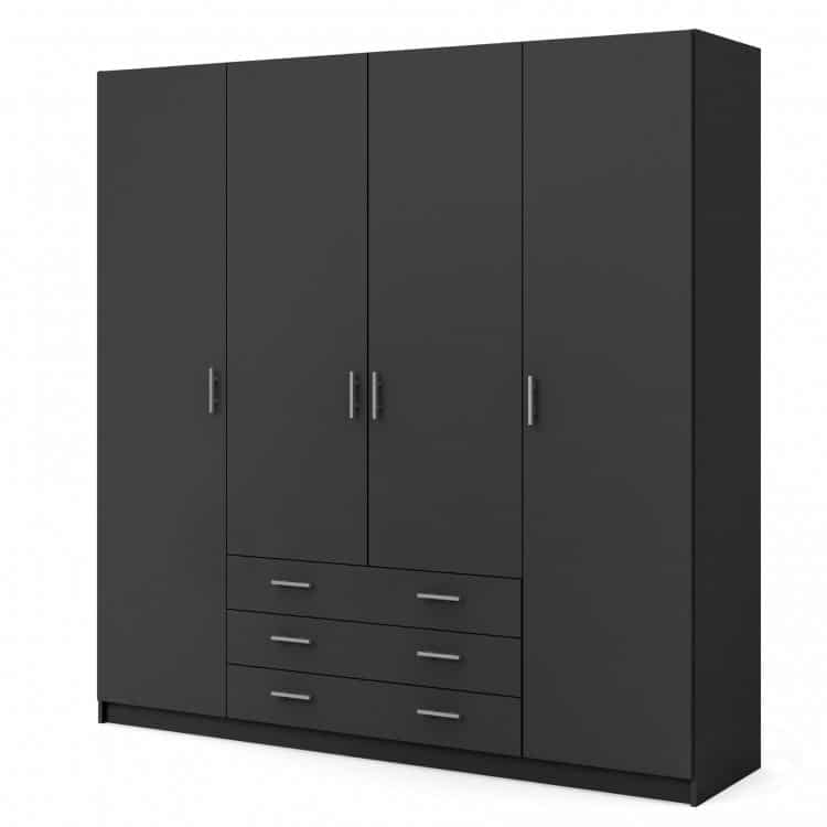 Skříň Sprint 68082 4d3s antracit - TVI