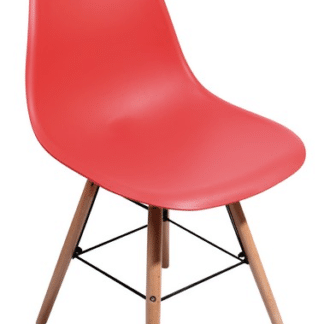 Jídelní židle Lyon, červená