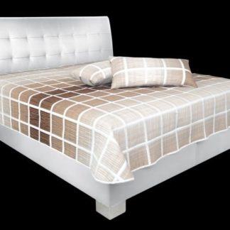 Čalouněná postel Sára 180x200 cm White - BLANAŘ