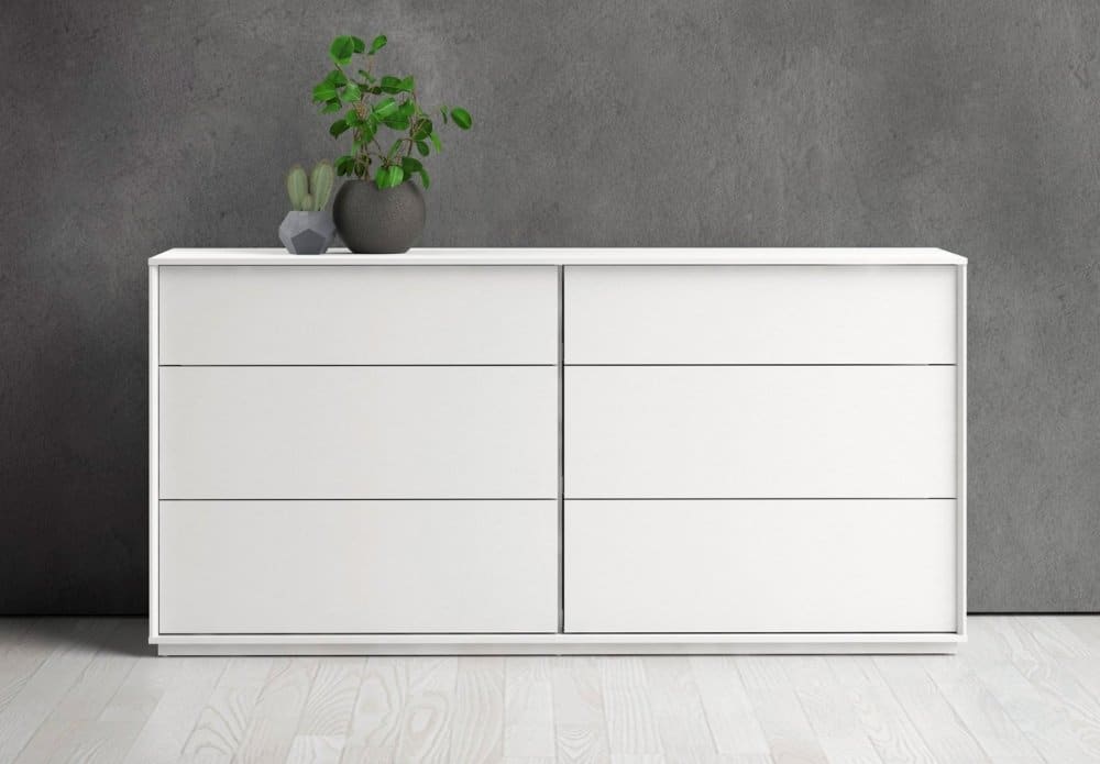 Komoda Stockholm 44442 bílá mat - TVI