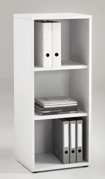 Nízký regál Calvia 5, bílá