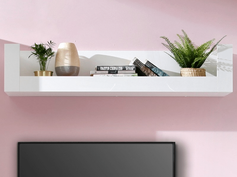 Nástěnná police Bergen 12 (šířka 120 cm)