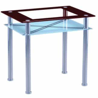 Jídelní stůl B66 60x80 hnědá - FALCO