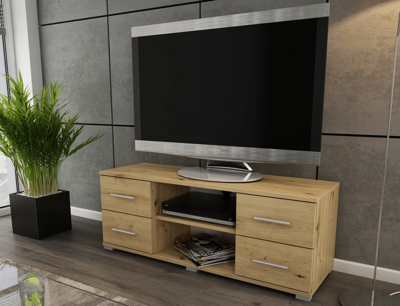 TV stolek Oskar TV, dub artisan, šířka 120 cm