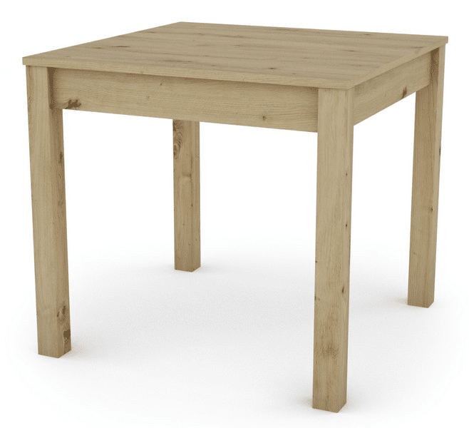 Jídelní stůl David 80x80 cm, dub artisan